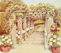 An illustration from Houses and gardens (1906)