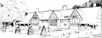 An illustration from Houses and gardens (1906)