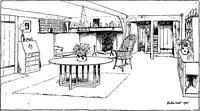 An illustration from Houses and gardens (1906)