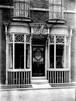 Picture 44 of 76 from English shop-fronts, old and new : a series of examples by leading architects, selected and specially photographed : together with descriptive notes and illustrations (1907), leaf 110
