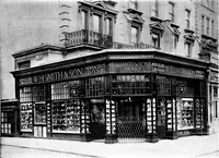 Picture 46 of 76 from English shop-fronts, old and new : a series of examples by leading architects, selected and specially photographed : together with descriptive notes and illustrations (1907), leaf 114