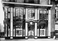 Picture 48 of 76 from English shop-fronts, old and new : a series of examples by leading architects, selected and specially photographed : together with descriptive notes and illustrations (1907), leaf 118