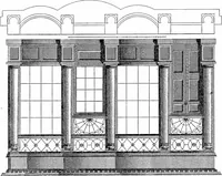 An illustration from English shop-fronts, old and new : a series of examples by leading architects, selected and specially photographed : together with descriptive notes and illustrations (1907)