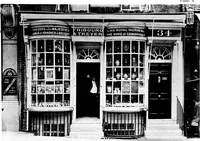 Picture 15 of 76 from English shop-fronts, old and new : a series of examples by leading architects, selected and specially photographed : together with descriptive notes and illustrations (1907), leaf 44