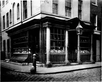 An illustration from English shop-fronts, old and new : a series of examples by leading architects, selected and specially photographed : together with descriptive notes and illustrations (1907)