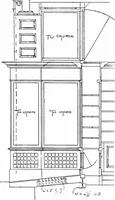 An illustration from English shop-fronts, old and new : a series of examples by leading architects, selected and specially photographed : together with descriptive notes and illustrations (1907)