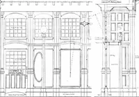 An illustration from English shop-fronts, old and new : a series of examples by leading architects, selected and specially photographed : together with descriptive notes and illustrations (1907)