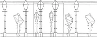 An illustration from Shades and shadows, with applications to architectural details, and exercises in drawing them with the brush and pen .. (1912)