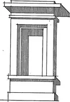 An illustration from Shades and shadows, with applications to architectural details, and exercises in drawing them with the brush and pen .. (1912)
