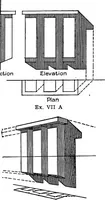 An illustration from Shades and shadows, with applications to architectural details, and exercises in drawing them with the brush and pen .. (1912)