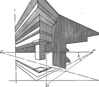 An illustration from Shades and shadows, with applications to architectural details, and exercises in drawing them with the brush and pen .. (1912)