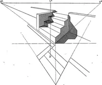 An illustration from Shades and shadows, with applications to architectural details, and exercises in drawing them with the brush and pen .. (1912)