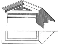 An illustration from Shades and shadows, with applications to architectural details, and exercises in drawing them with the brush and pen .. (1912)