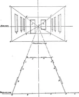 An illustration from Perspective delineation (1921)