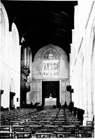 An illustration from American churches ... A series of authoritative articles on designing, planning, heating, ventilating, lighting and general equipment of churches as demonstrated by the best practice in the United States (1915)