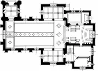 An illustration from American churches ... A series of authoritative articles on designing, planning, heating, ventilating, lighting and general equipment of churches as demonstrated by the best practice in the United States (1915)