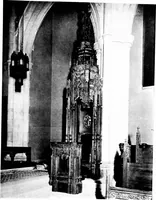 An illustration from American churches ... A series of authoritative articles on designing, planning, heating, ventilating, lighting and general equipment of churches as demonstrated by the best practice in the United States (1915)