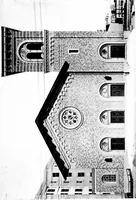 An illustration from American churches ... A series of authoritative articles on designing, planning, heating, ventilating, lighting and general equipment of churches as demonstrated by the best practice in the United States (1915)