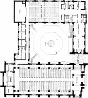 An illustration from American churches ... A series of authoritative articles on designing, planning, heating, ventilating, lighting and general equipment of churches as demonstrated by the best practice in the United States (1915)