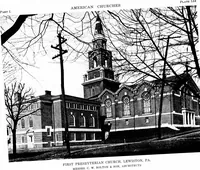 Picture 248 of 313 from American churches ... A series of authoritative articles on designing, planning, heating, ventilating, lighting and general equipment of churches as demonstrated by the best practice in the United States (1915), leaf 396