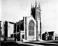 An illustration from American churches ... A series of authoritative articles on designing, planning, heating, ventilating, lighting and general equipment of churches as demonstrated by the best practice in the United States (1915)