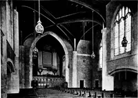 An illustration from American churches ... A series of authoritative articles on designing, planning, heating, ventilating, lighting and general equipment of churches as demonstrated by the best practice in the United States (1915)