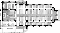 An illustration from American churches ... A series of authoritative articles on designing, planning, heating, ventilating, lighting and general equipment of churches as demonstrated by the best practice in the United States (1915)