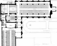 An illustration from American churches ... A series of authoritative articles on designing, planning, heating, ventilating, lighting and general equipment of churches as demonstrated by the best practice in the United States (1915)