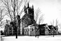 An illustration from American churches ... A series of authoritative articles on designing, planning, heating, ventilating, lighting and general equipment of churches as demonstrated by the best practice in the United States (1915)