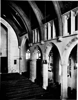 An illustration from American churches ... A series of authoritative articles on designing, planning, heating, ventilating, lighting and general equipment of churches as demonstrated by the best practice in the United States (1915)
