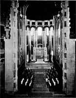 An illustration from American churches ... A series of authoritative articles on designing, planning, heating, ventilating, lighting and general equipment of churches as demonstrated by the best practice in the United States (1915)
