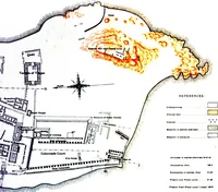 An illustration from A report on the temples of Philae (1908)