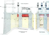 An illustration from A report on the temples of Philae (1908)