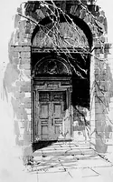 An illustration from Sketches of early American architecture (1922)