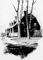 An illustration from Sketches of early American architecture (1922)