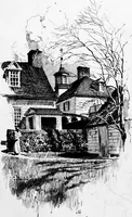 An illustration from Sketches of early American architecture (1922)