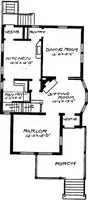 Picture 201 of 477 from Lumberman's house plan book : being a collection of one hundred absolutely new and attractive plans never before published, together with a selection of one hundred of our most popular houses published heretofore ... : 200 house plans (1907), leaf 101