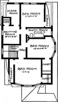 Picture 202 of 477 from Lumberman's house plan book : being a collection of one hundred absolutely new and attractive plans never before published, together with a selection of one hundred of our most popular houses published heretofore ... : 200 house plans (1907), leaf 101