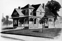 Picture 238 of 477 from Lumberman's house plan book : being a collection of one hundred absolutely new and attractive plans never before published, together with a selection of one hundred of our most popular houses published heretofore ... : 200 house plans (1907), leaf 117