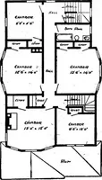 Picture 248 of 477 from Lumberman's house plan book : being a collection of one hundred absolutely new and attractive plans never before published, together with a selection of one hundred of our most popular houses published heretofore ... : 200 house plans (1907), leaf 120