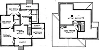 Picture 254 of 477 from Lumberman's house plan book : being a collection of one hundred absolutely new and attractive plans never before published, together with a selection of one hundred of our most popular houses published heretofore ... : 200 house plans (1907), leaf 123