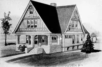Picture 260 of 477 from Lumberman's house plan book : being a collection of one hundred absolutely new and attractive plans never before published, together with a selection of one hundred of our most popular houses published heretofore ... : 200 house plans (1907), leaf 126
