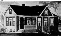 Picture 262 of 477 from Lumberman's house plan book : being a collection of one hundred absolutely new and attractive plans never before published, together with a selection of one hundred of our most popular houses published heretofore ... : 200 house plans (1907), leaf 127