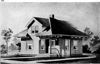 Picture 272 of 477 from Lumberman's house plan book : being a collection of one hundred absolutely new and attractive plans never before published, together with a selection of one hundred of our most popular houses published heretofore ... : 200 house plans (1907), leaf 131