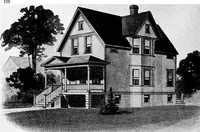 Picture 276 of 477 from Lumberman's house plan book : being a collection of one hundred absolutely new and attractive plans never before published, together with a selection of one hundred of our most popular houses published heretofore ... : 200 house plans (1907), leaf 133