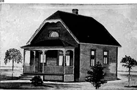 Picture 281 of 477 from Lumberman's house plan book : being a collection of one hundred absolutely new and attractive plans never before published, together with a selection of one hundred of our most popular houses published heretofore ... : 200 house plans (1907), leaf 135