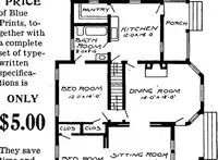 Picture 315 of 477 from Lumberman's house plan book : being a collection of one hundred absolutely new and attractive plans never before published, together with a selection of one hundred of our most popular houses published heretofore ... : 200 house plans (1907), leaf 149