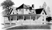 Picture 379 of 477 from Lumberman's house plan book : being a collection of one hundred absolutely new and attractive plans never before published, together with a selection of one hundred of our most popular houses published heretofore ... : 200 house plans (1907), leaf 177