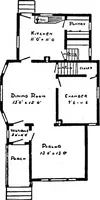 Picture 382 of 477 from Lumberman's house plan book : being a collection of one hundred absolutely new and attractive plans never before published, together with a selection of one hundred of our most popular houses published heretofore ... : 200 house plans (1907), leaf 178