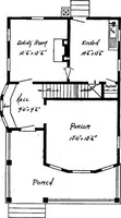 Picture 408 of 477 from Lumberman's house plan book : being a collection of one hundred absolutely new and attractive plans never before published, together with a selection of one hundred of our most popular houses published heretofore ... : 200 house plans (1907), leaf 189